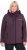 Ulla Popken HYPRAR Softshell Fleece Lined Jacket Dark Blackberry - Дамски колани - 