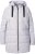 Ulla Popken HYPRAR Wave Quilted Water-Repellent Jacket Off-White - Якета - 