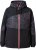 Ulla Popken Neon Ripple Performance Snow Jacket Black - Якета - 