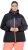 Ulla Popken Neon Ripple Performance Snow Jacket Black - Якета - 