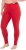 Ulla Popken Basic Stretch Knit Ankle Length Leggings Salsa Red - Дамски Дънки & Панталони в Големи Размери – Plus Size - 