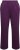 Ulla Popken Pull On Knit Straight Leg Pocket Pants Dark Blackberry - Дамски Дънки & Панталони в Големи Размери – Plus Size - 