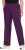 Ulla Popken Pull On Knit Straight Leg Pocket Pants Dark Blackberry - Дамски Дънки & Панталони в Големи Размери – Plus Size - 