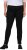 Ulla Popken Denim Look All Elastic Pocket Sienna Jeggings Black - Дамски Дънки & Панталони в Големи Размери – Plus Size - 