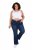 Ulla Popken Marie Fit Bootcut Stretch Jeans Blue Denim - Ulla Popken - Ulla Popken макси дрехи