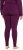 Ulla Popken Quick Dry Moisture Wicking Stretch Ski Leggings Grape Red - Дамски Дънки & Панталони в Големи Размери – Plus Size - 