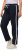 Ulla Popken Side Stripe Adjustable Drawstring Waist Joggers Navy - Дамски Дънки & Панталони в Големи Размери – Plus Size - 