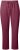 Ulla Popken Basic Drawstring Elastic Waist Cotton Blend Joggers Dark Berry - Дамски Дънки & Панталони в Големи Размери – Plus Size - 