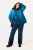 Ulla Popken HYPRAR Triple Function Ski Pants Teal - Ски облекло - 