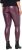 Ulla Popken Metallic Faux Leather Leggings Plum - Дамски Дънки & Панталони в Големи Размери – Plus Size - 