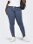 Only Carmakoma Thunder Life Skinny Fit Jeans Blue Denim - Дамски Дънки & Панталони в Големи Размери – Plus Size - 