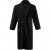 JP1880 Bathrobe Extra Soft Terry Cloth Black - Бельо & Бански шорти - Мъжко бельо големи размери