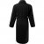 JP1880 Bathrobe Extra Soft Terry Cloth Black - Бельо & Бански шорти - Мъжко бельо големи размери