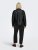 Only Carmakoma Robber Leather Jacket Black - Кожени якета - 