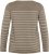 Kaffe Curve Linia Boatneck Pullover Morel Melange with Silver Lurex - Плетени пуловери - 