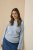Kaffe Curve Jina Knit Pullover Powder Blue Melange - Плетени пуловери - 