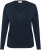 Kaffe Curve Lizzy Long Sleeve Pullover Midnight Marine - Плетени пуловери - 