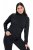 Ulla Popken Basic Long Sleeve Slim Fit Turtleneck Black - Суичъри & cуичъри с качулка - Уютни суитшърти, суичъри и плетива