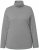 Ulla Popken Basic Long Sleeve Slim Fit Turtleneck Light Grey Melange - Суичъри & cуичъри с качулка - 