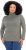 Ulla Popken Basic Long Sleeve Slim Fit Turtleneck Grey - Суичъри & cуичъри с качулка - 