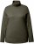 Ulla Popken Basic Long Sleeve Slim Fit Turtleneck Olive - Суичъри & cуичъри с качулка - 