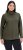 Ulla Popken Basic Long Sleeve Slim Fit Turtleneck Olive - Суичъри & cуичъри с качулка - 
