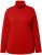 Ulla Popken Basic Long Sleeve Slim Fit Turtleneck Dark Berry - Суичъри & cуичъри с качулка - 