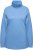 Ulla Popken Basic Long Sleeve Slim Fit Turtleneck Light Cornflower - Суичъри & cуичъри с качулка - 