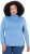 Ulla Popken Basic Long Sleeve Slim Fit Turtleneck Light Cornflower - Суичъри & cуичъри с качулка - 