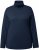 Ulla Popken Basic Long Sleeve Slim Fit Turtleneck Navy Blue - Суичъри & cуичъри с качулка - 
