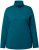 Ulla Popken Basic Long Sleeve Slim Fit Turtleneck Cerulean - Суичъри & cуичъри с качулка - 