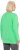 Ulla Popken Back To Basics V-Neck Relaxed Fit Cotton Tee Mint Green - Тениски - 