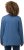 Ulla Popken Back To Basics V-Neck Relaxed Fit Cotton Tee Denim Blue - Тениски - 