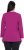 Ulla Popken Back To Basics V-Neck Relaxed Fit Cotton Tee Berry - Тениски - 