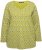 Ulla Popken Allover Graphic Long Sleeve Tee Avocado Green - Печатни тениски за жени - 