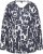 Ulla Popken Quick Drying Abstract Print Tee Black - Печатни тениски за жени - 