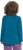 Ulla Popken Inverted Seam Long Sleeve Graphic Tee Teal - Печатни тениски за жени - 