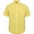 North Latitude Shirt Linen Cotton Short Sleeve Yellow - Ризи - мъжки ризи големи размери