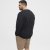 North Latitude Sweatshirt Black - Суичъри & cуичъри с качулка - мъжки суичъри големи размери