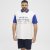 North Latitude Polo Short Sleeve Blue And White TALL - ВИСОКИ-размери - дрехи за високи мъже