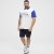 North Latitude Polo Short Sleeve Blue And White TALL - ВИСОКИ-размери - дрехи за високи мъже