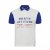 North Latitude Polo Short Sleeve Blue And White TALL - ВИСОКИ-размери - дрехи за високи мъже