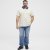 North Latitude Polo Pique Printed Off-White TALL - ВИСОКИ-размери - дрехи за високи мъже