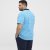 North Latitude Polo Pique Printed Turquoise - Поло тениски - мъжки тениски с яка големи размери