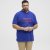 North Latitude Polo Pique Print Short Sleeve Cobalt Blue - Поло тениски - мъжки тениски с яка големи размери
