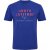 North Latitude T-shirt Printed Short Sleeve Blue - Тениски - мъжки тениски големи размери