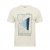 North Latitude T-shirt Printed Short Sleeve Off-White - Тениски - мъжки тениски големи размери