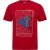 North Latitude T-Shirt Printed Short Sleeve Red - Тениски - мъжки тениски големи размери