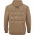 North Latitude Hoodie with Zipper Dark Sand TALL - ВИСОКИ-размери - дрехи за високи мъже