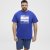 North Latitude T-Shirt Printed Blue - Тениски - мъжки тениски големи размери